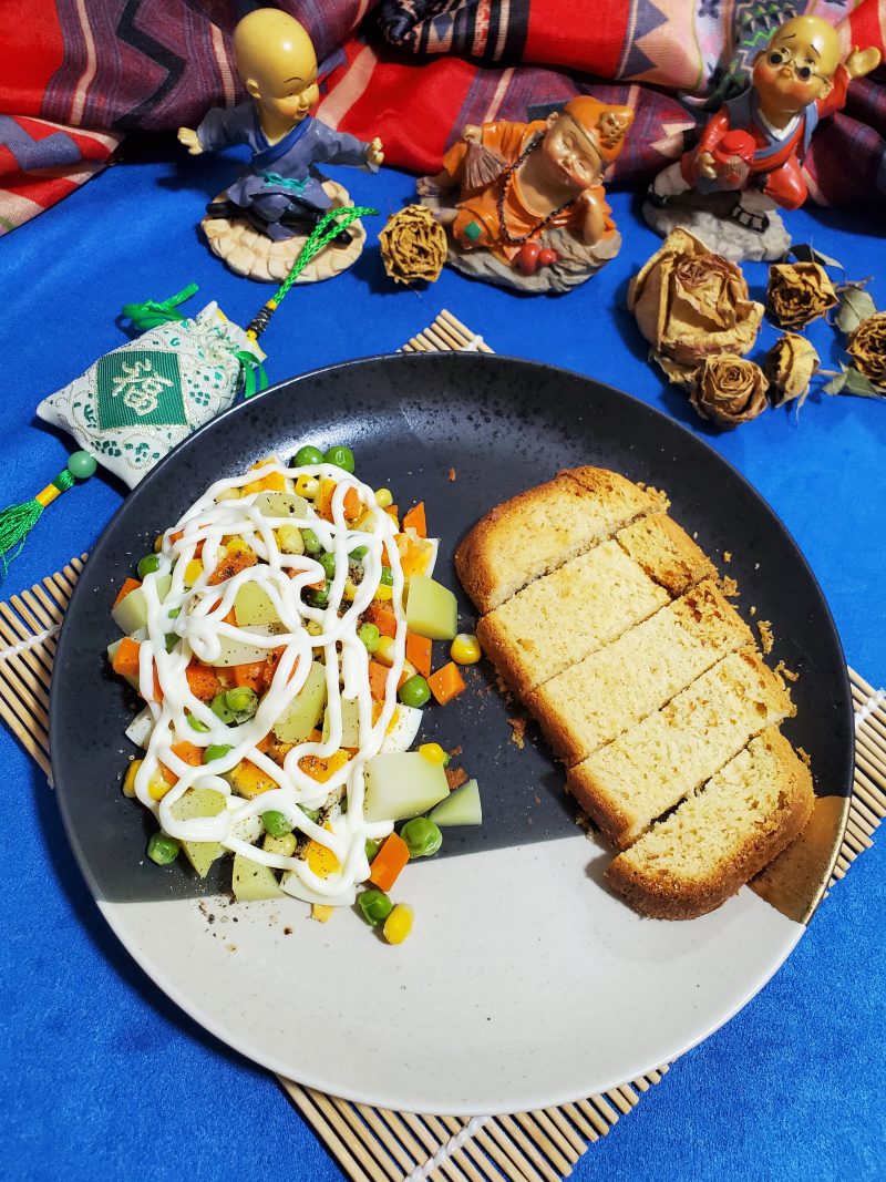 时蔬吐司沙拉的家常做法 时蔬吐司沙拉怎么做好吃